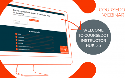 Join Coursedot for a special webinar on the Instructor Hub 2.0
